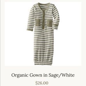 L’ovedbaby organic cotton baby night gown